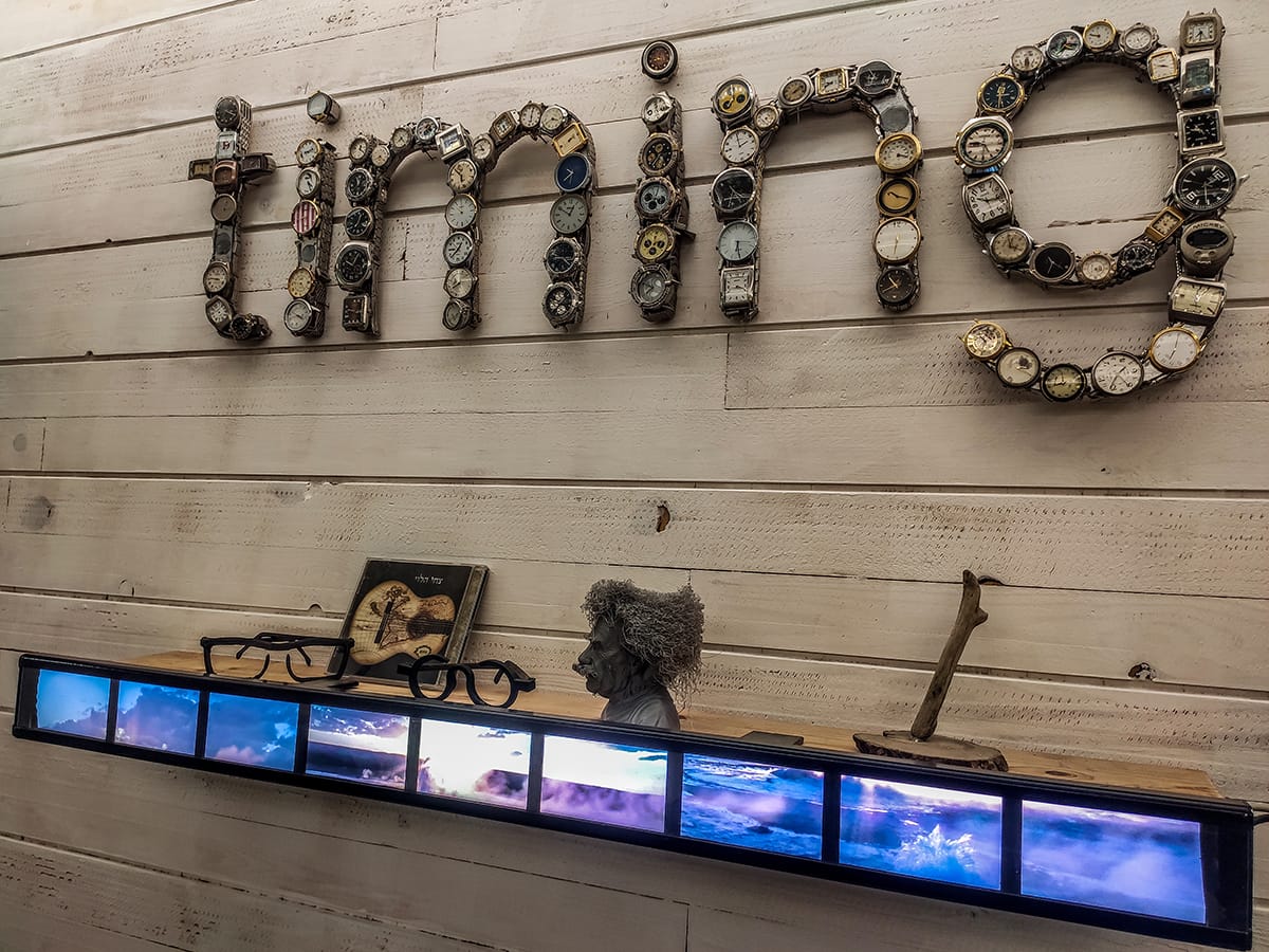 The 'timing' wall in the workshop